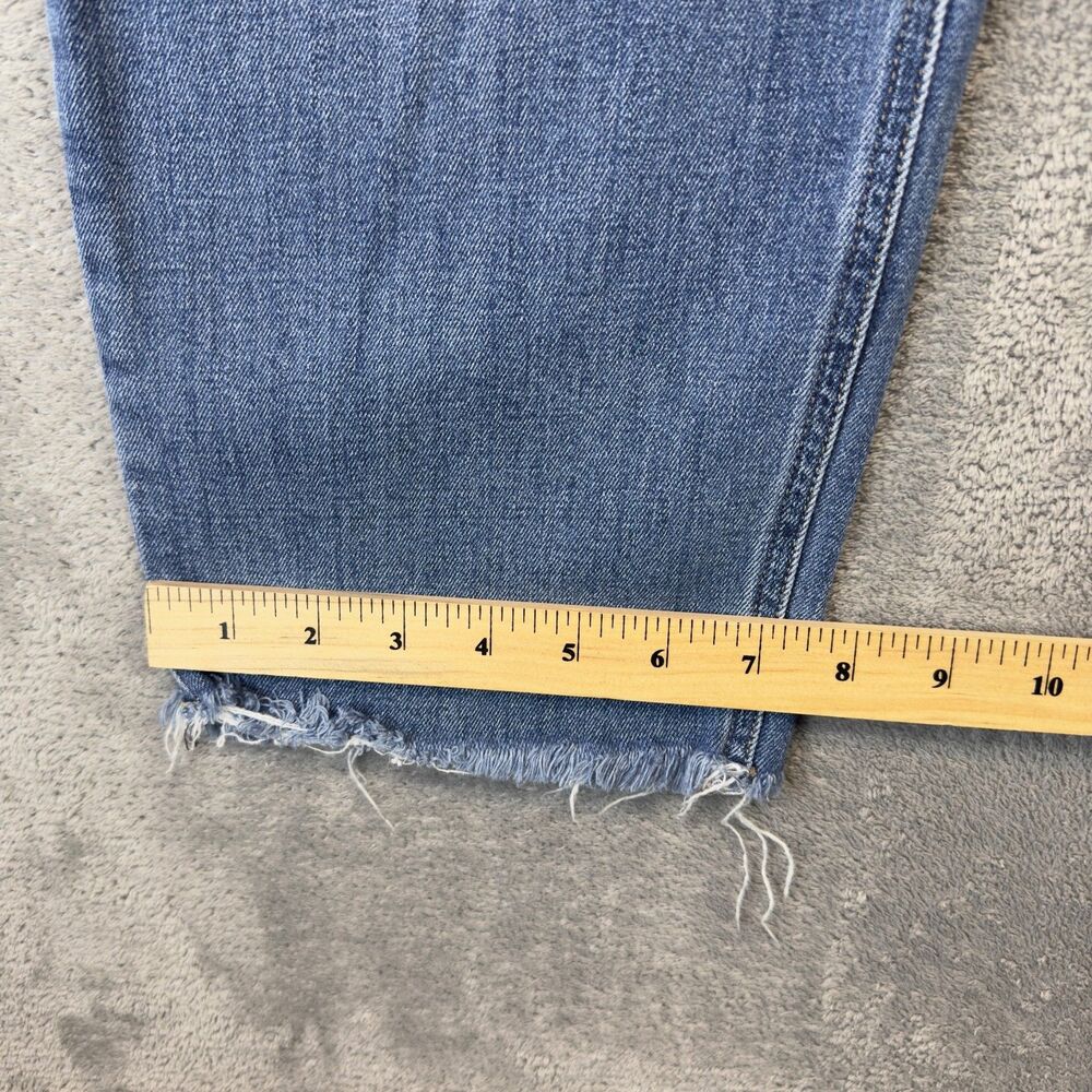 Lucky Brand Jeans Womens 14/32 Blue Denim Mid Rise Boyfriend Sienna Cotton Pants - Picture 10 of 15